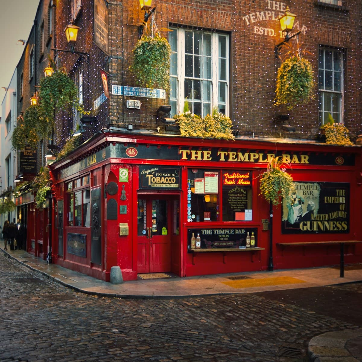 A traditional pub on a Dublin street corner